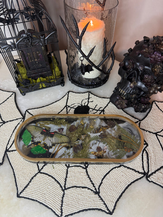 “Dark Mariposa” Long Pill Tray