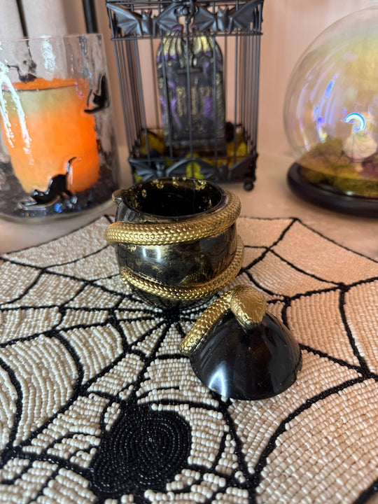 “Black and Gold” Nagini Jar