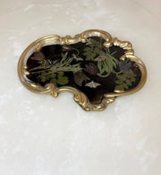 “Dark Moth" Baroque Tray