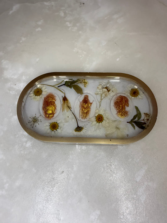 “Fire Sprite Cameo” Pill Tray