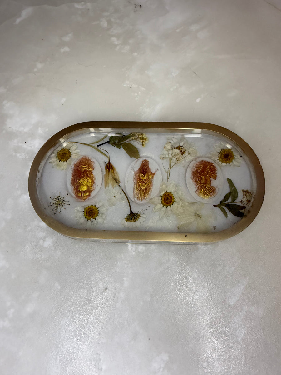 “Fire Sprite Cameo” Pill Tray