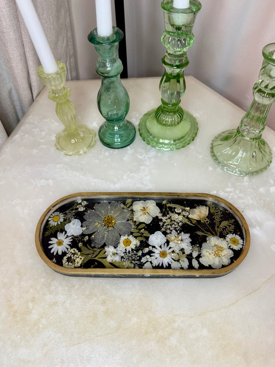 Dark Daisy Long Pill Tray