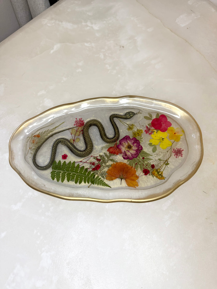 “Oro Nagini” Artisan Long Tray
