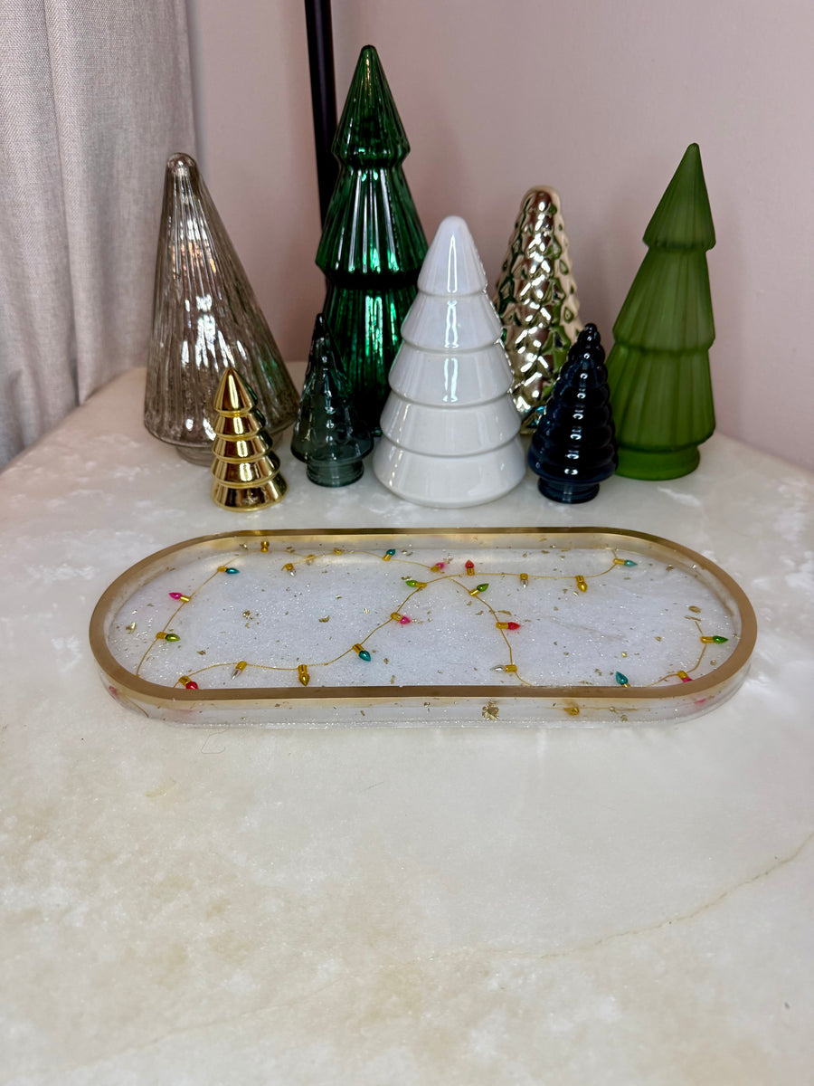“Holiday Lights” Long Pill Tray
