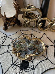 “Deadhead Moth" Baroque Tray