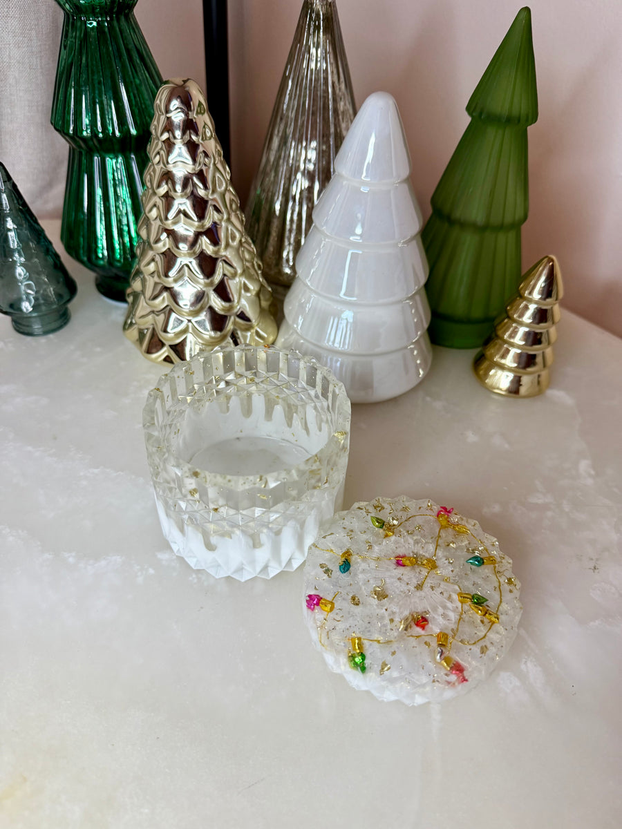 "Holiday Lights" Nouvelle Jar