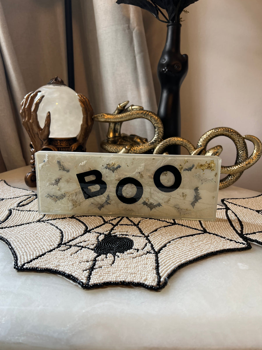 “Boo" Say It Like You Mean It Sign