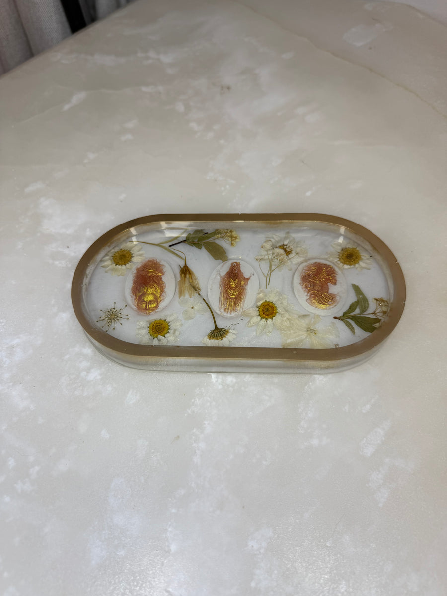 “Fire Sprite Cameo” Pill Tray