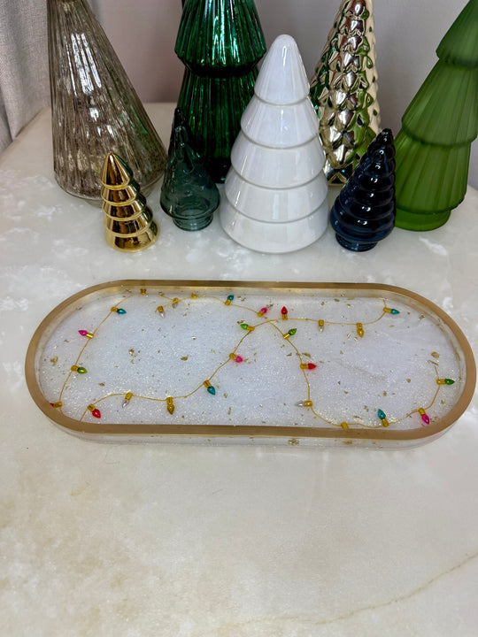 “Holiday Lights” Long Pill Tray