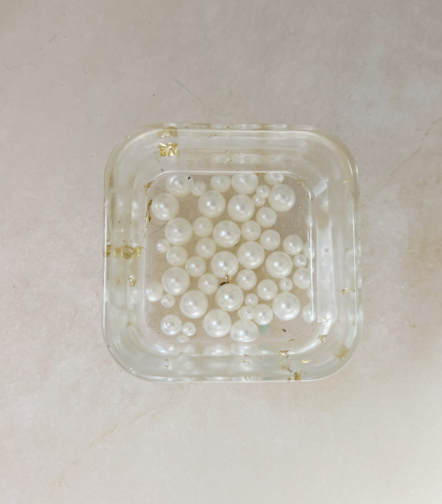 Pearl Square Ring Dish