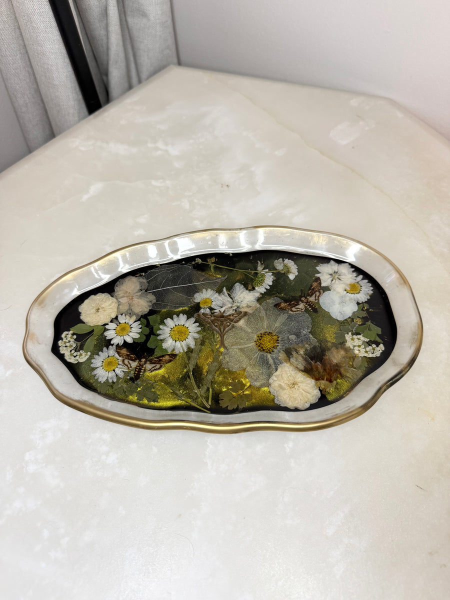 “Dark Moth” Artisan Long Tray