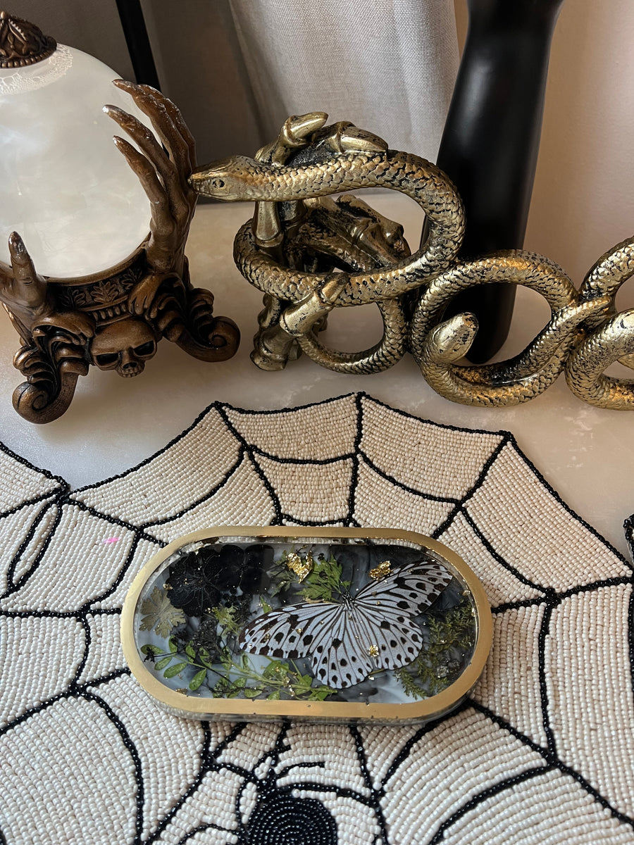 “Dark Mariposa" Tray