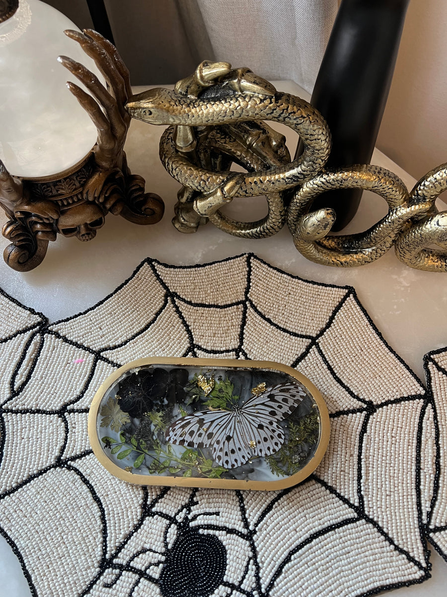 “Dark Mariposa" Tray