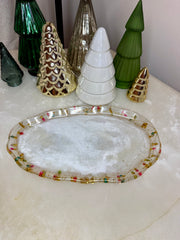 “Holiday Lights” Artisan Long Tray