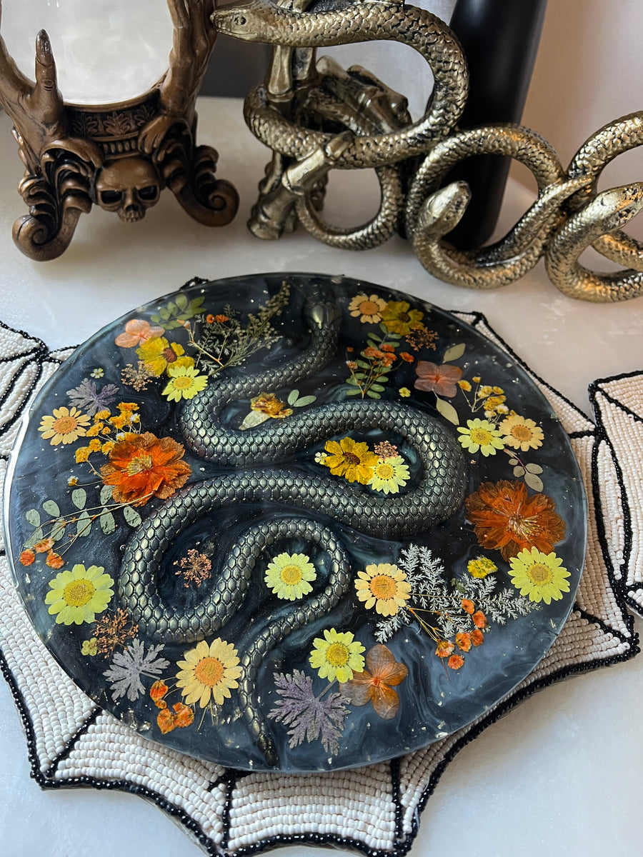 “Nagini” Round Brie Board