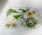 White Floral "Sofia" Tray