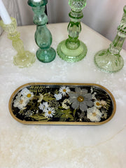Dark Daisy Long Pill Tray