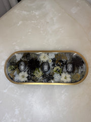 “Silver Gothic Cameo” Long Pill Tray