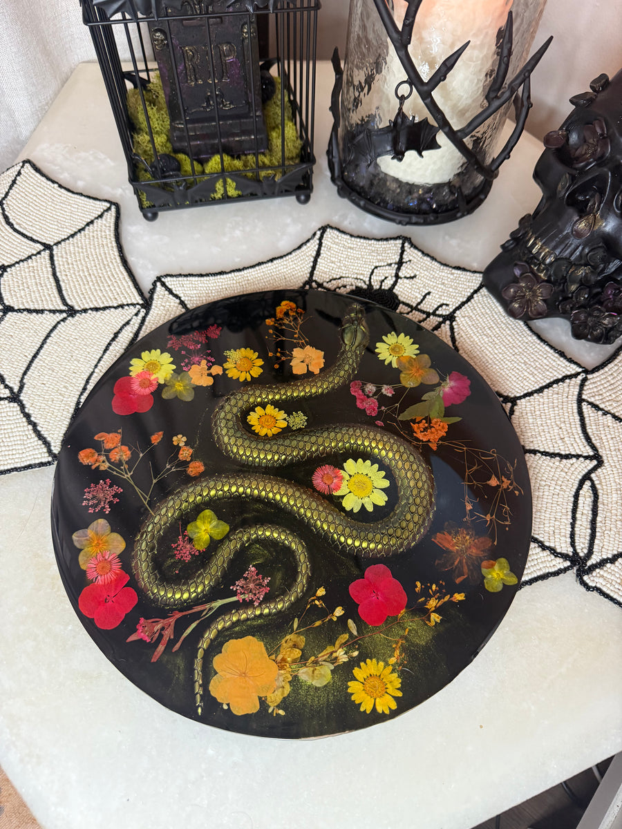 “Nagini” Round Brie Board
