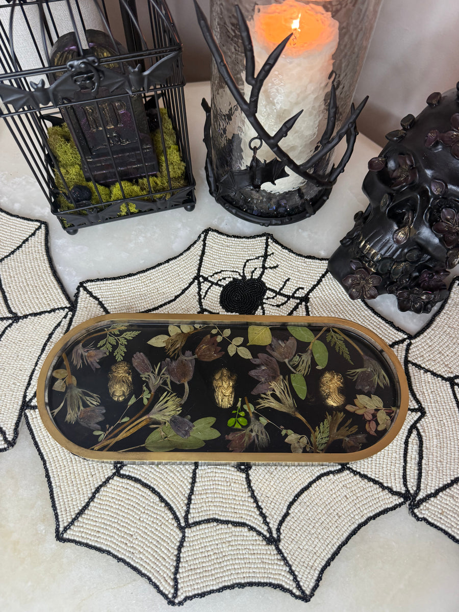 “Gothic Cameo” Long Pill Tray