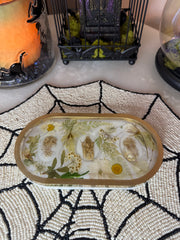“White Cameo” Pill Tray