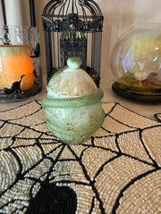 “Verde and Blanco” Nagini Jar