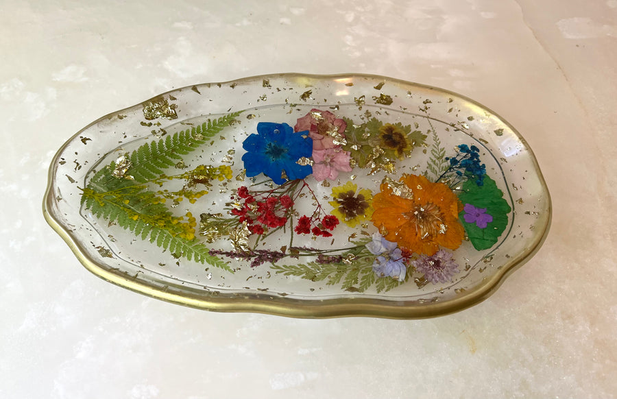 Wildflower Artisan Long Tray