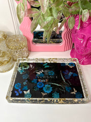 Versace Blue Butterfly Limited Edition Valentina Tray
