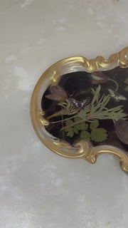 “Dark Moth" Baroque Tray