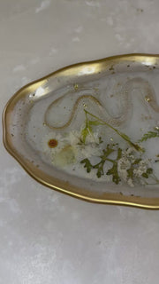 “Blanco Nagini” Artisan Long Tray