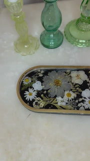 Dark Daisy Long Pill Tray