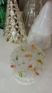 “Holiday Lights” Artisan Long Tray