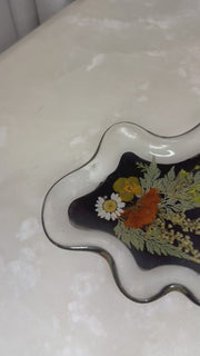 "Dark Butterfly" Squiggle Tray