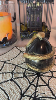 “Black and Gold” Nagini Jar