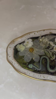 “Dark Nagini” Artisan Long Tray