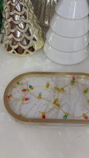 “Holiday Lights” Pill Tray