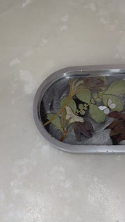 “Silver Mariposa” Pill Tray