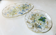 Hydrangea Artisan Round Tray