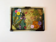Dark Floral "Valentina" Tray