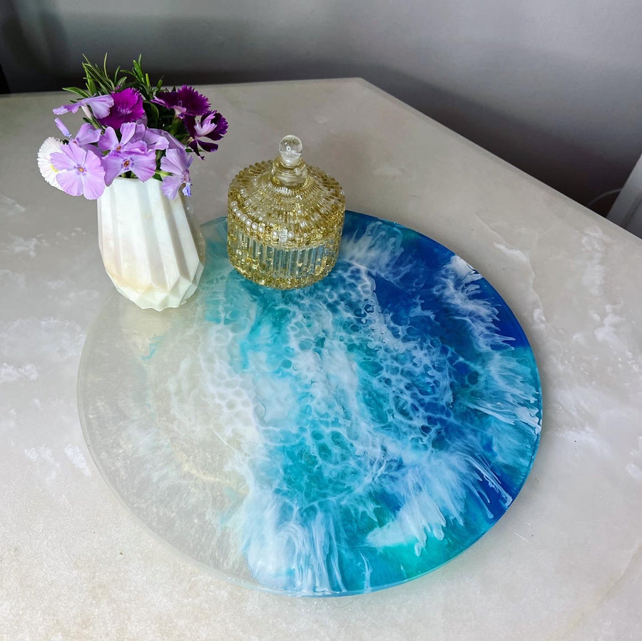 Beach Bum Round Brie Board