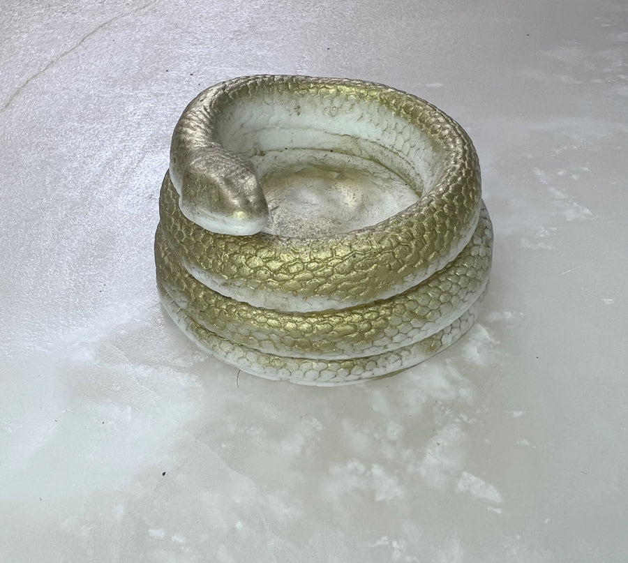 "Gilded" Nagini Ring Dish