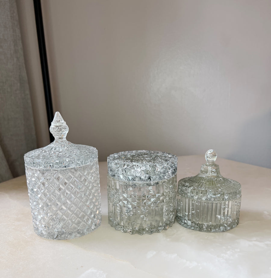 "Silver Fleck" Nouvelle Jar