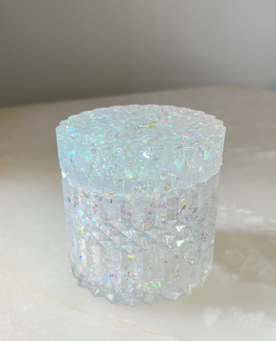 "Holographic Fleck" Nouvelle Jar