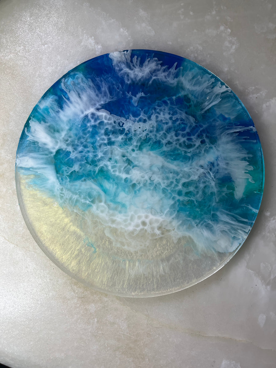 Beach Bum Round Brie Board